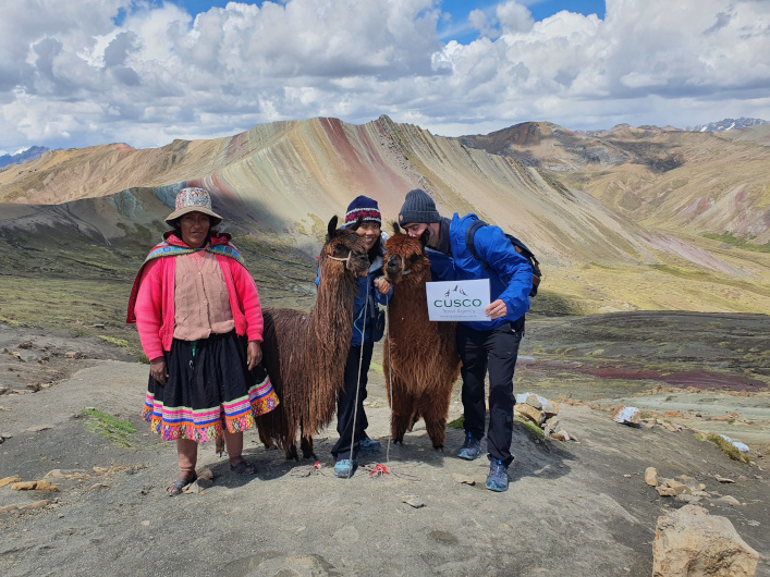Palccoyo Rainbow Mountain in Cusco