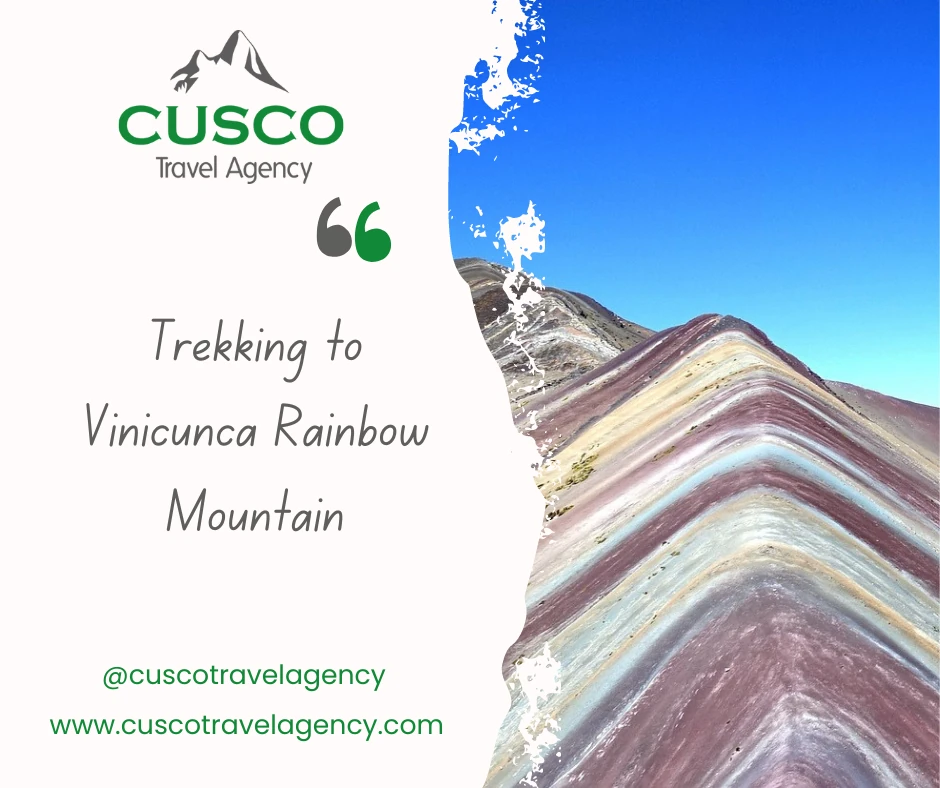 Trekking to Vinicunca Rainbow Mountain