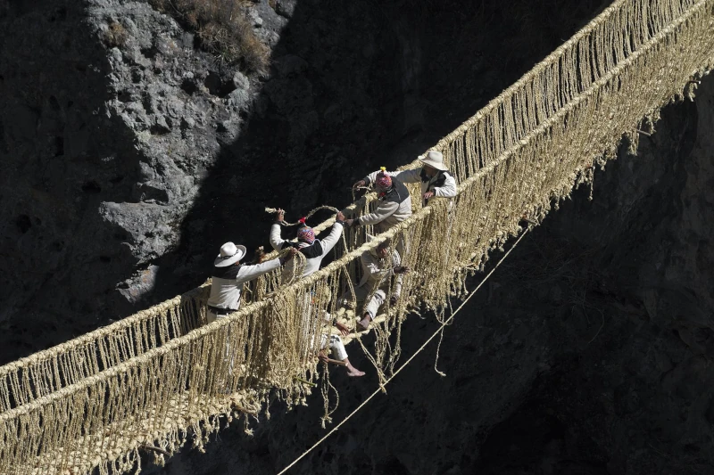 Qeswachaka Rope Bridge – Peru