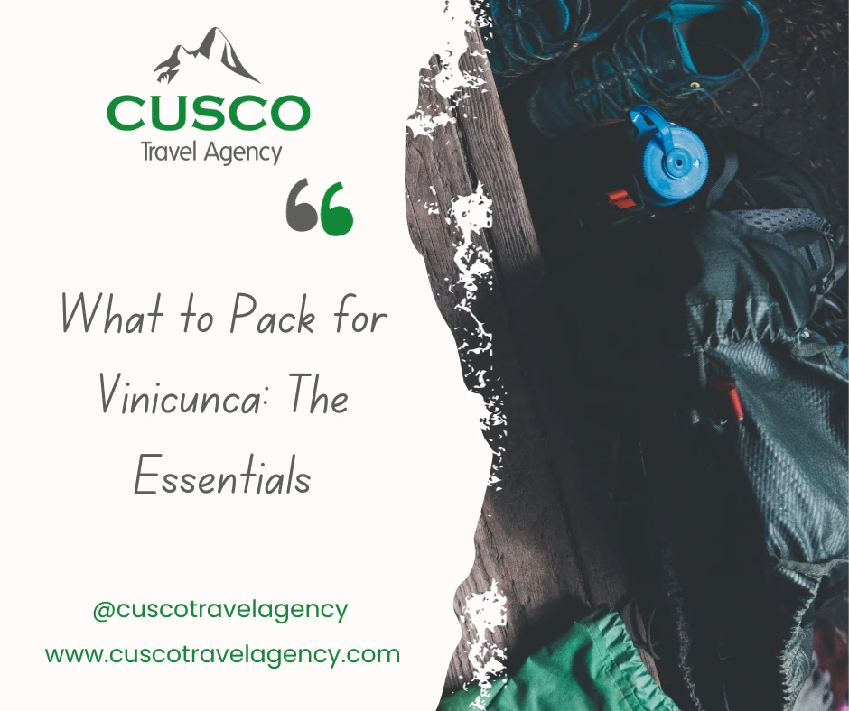 What to Pack for Vinicunca