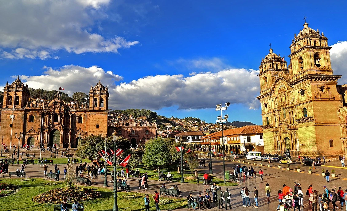 plaza de armas of cusco