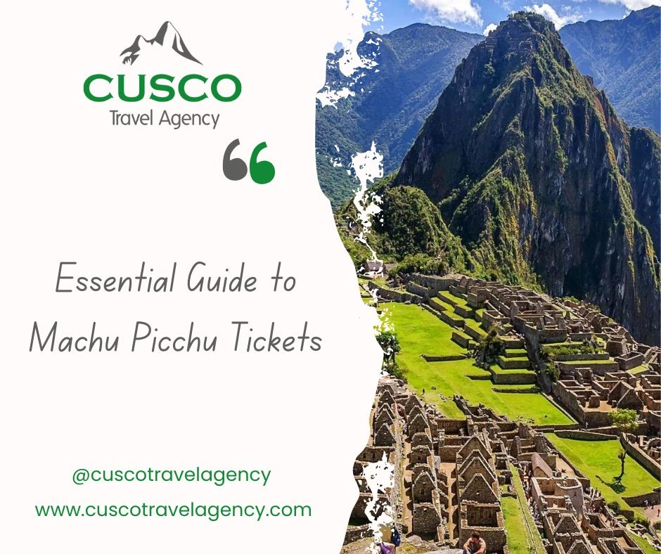 machu ícchu tickets