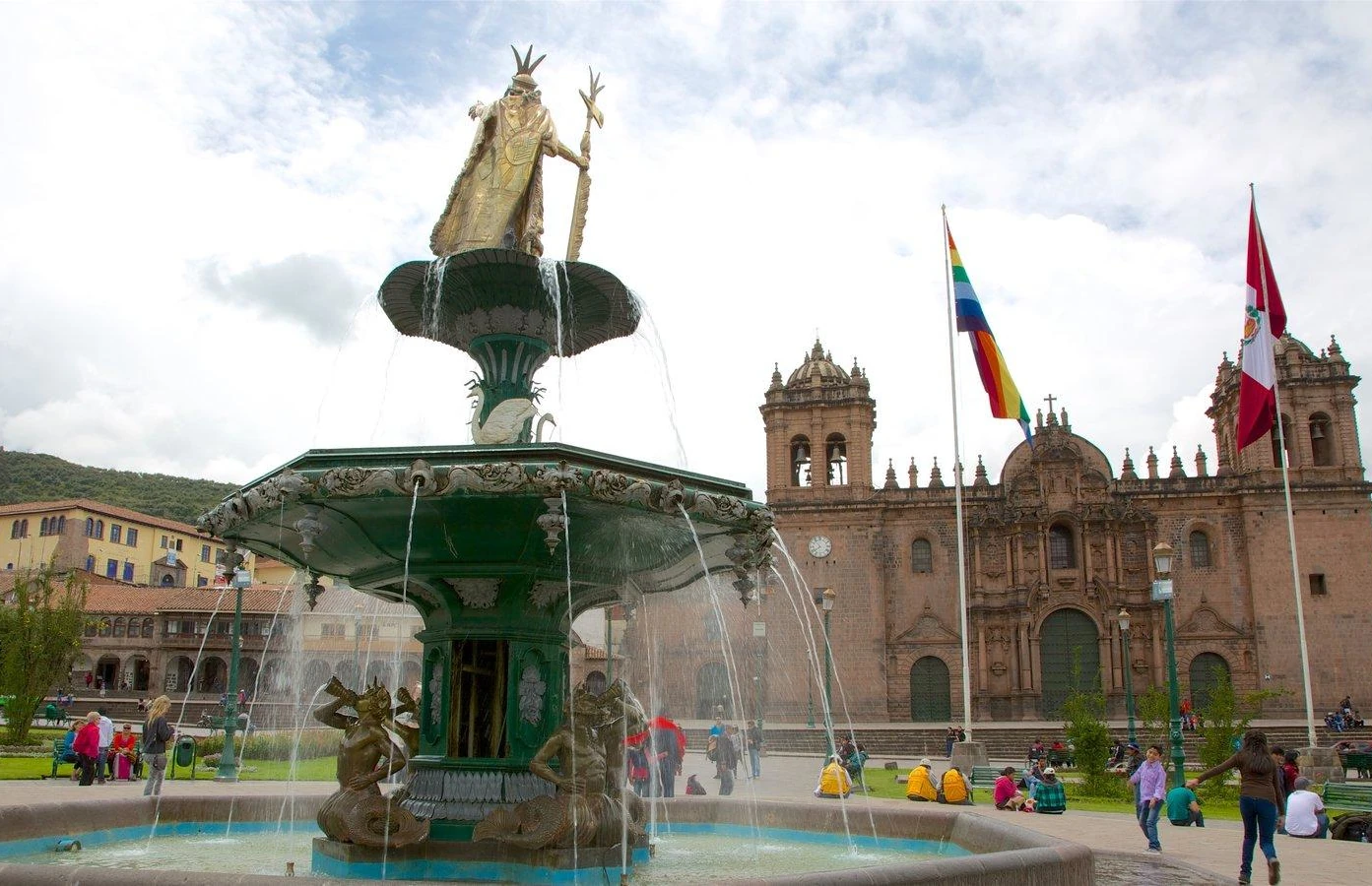 plaza de armas of cusco
